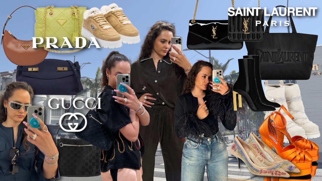Luxury Shopping Vlog 2023 (LA & Vegas!) ft. Saint Laurent & MORE! - YouTube