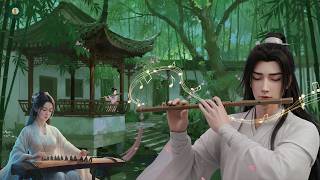 Chinese Zen Music: Bamboo flute, Erhu \u0026 Guzheng | Relaxing music @MoonlitMelodies-68s