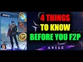 Solo leveling arise 4 things to be aware for f2p players before you start