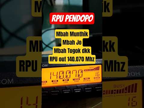 RPU Pendopo Bantul 140.070 Mhz