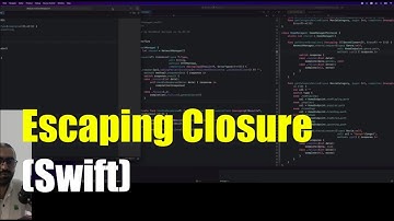 Escaping Closure - Swift ile Hızlı Öğreniyorum