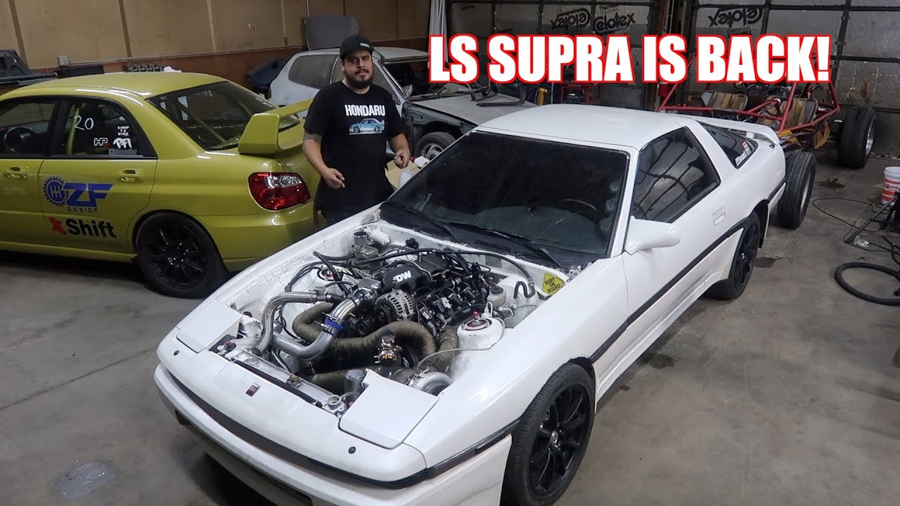 LS Swapped Supra Gets a New Engine! - YouTube