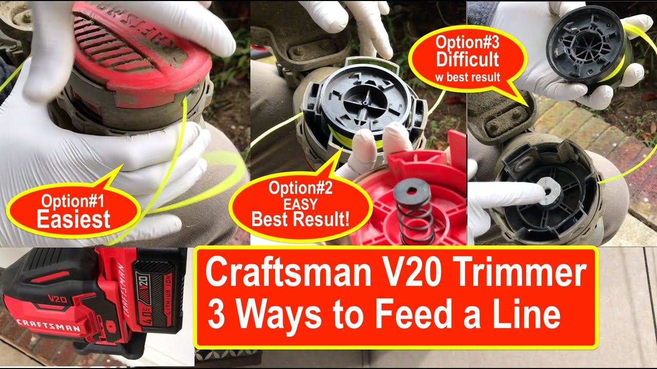 craftsman v20 brushless weed wacker