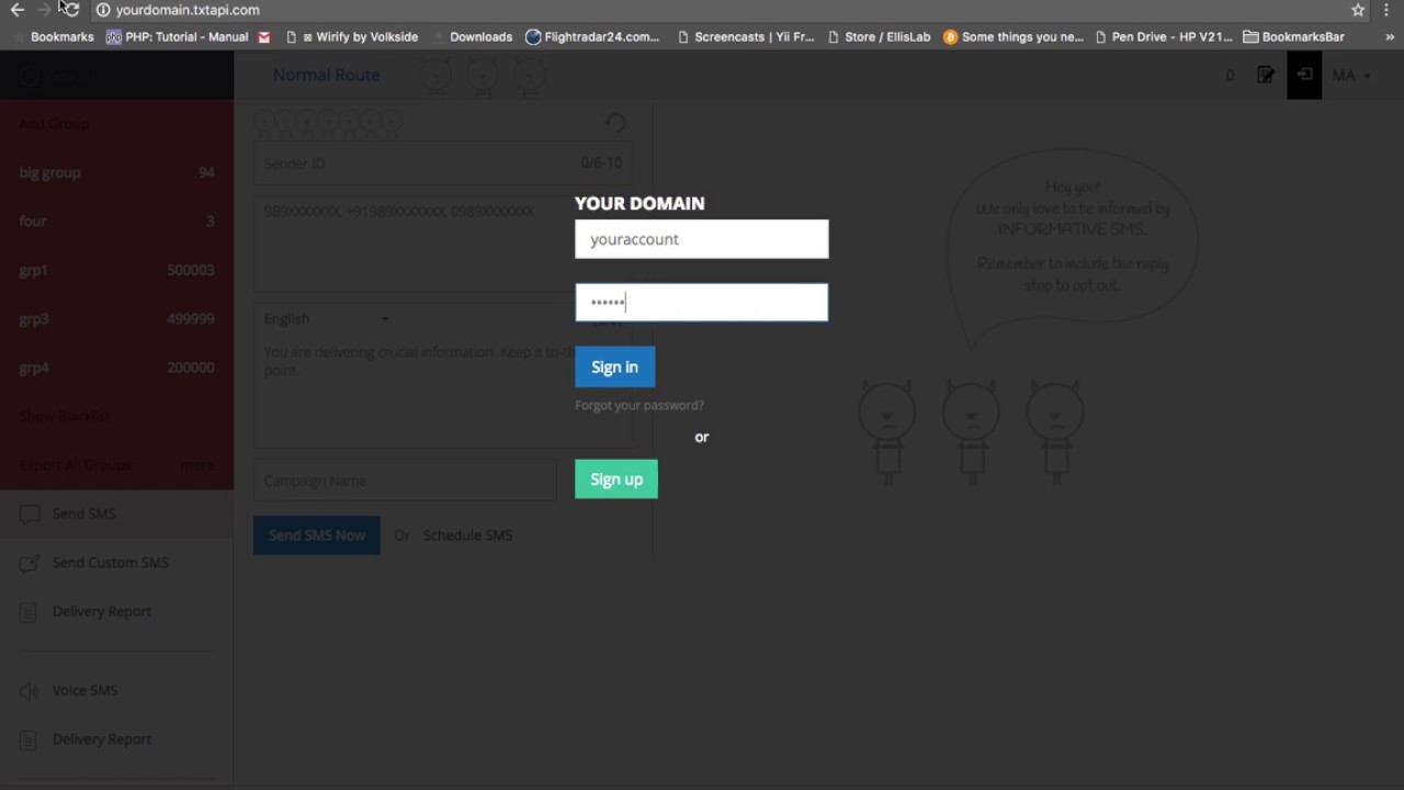 best bulk sms service provider in india