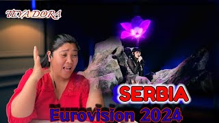 Reacting TEYA DORA - RAMONDA (LIVE) | Serbia 🇷🇸 | First Semi-Final | Eurovision 2024 #reactionvideo