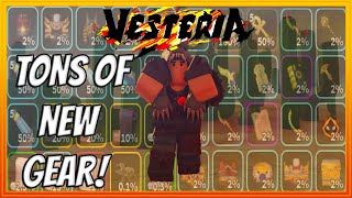Vesteria - Tel Rey's Tomb Update [Weapons, Armors, Tomes, Scrolls, Potions, Pets & More]