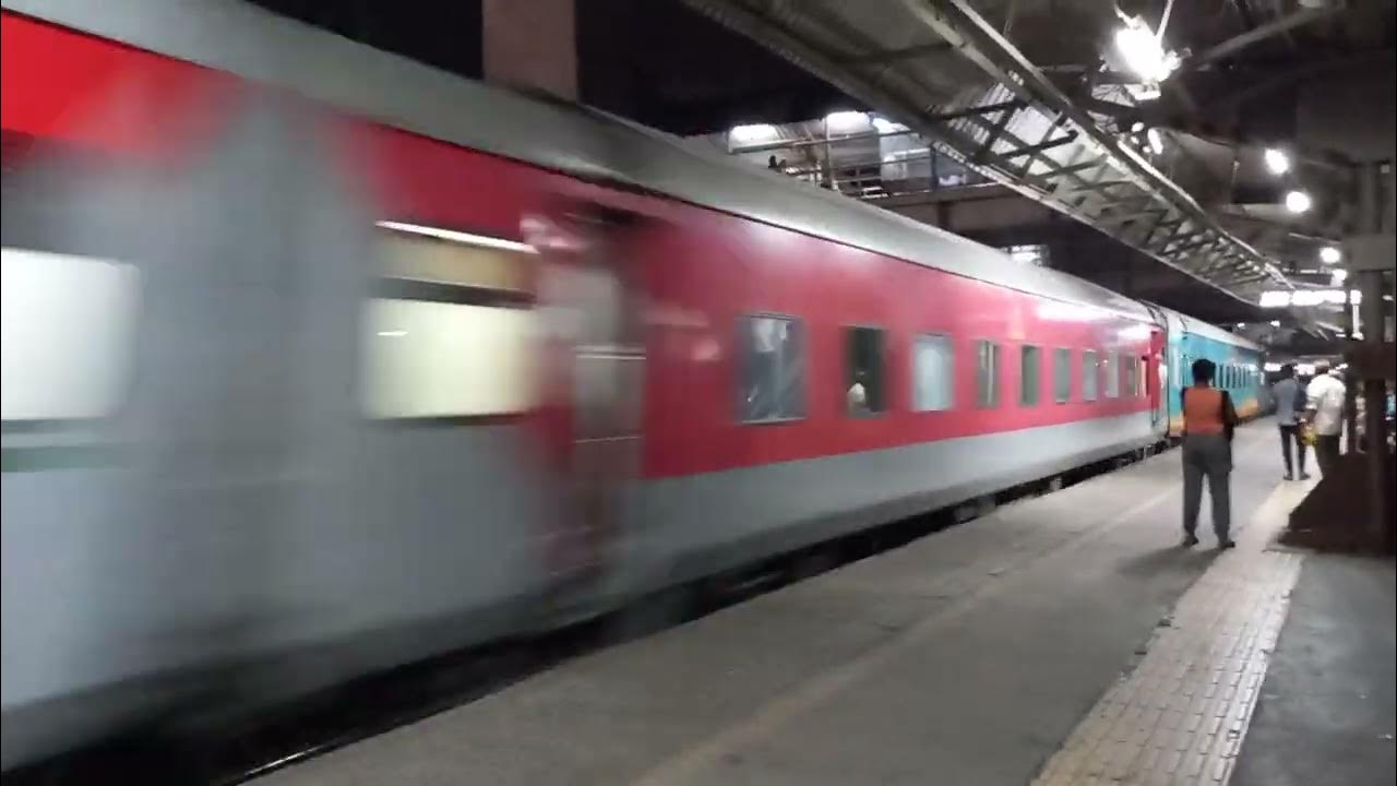 22927 lokshakti express skipping bhayander station YouTube