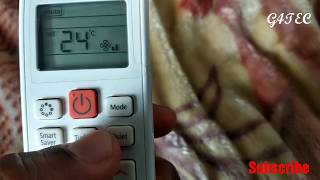 Samsung AC and Remote Basic Functions Explained. Please Subscribe.