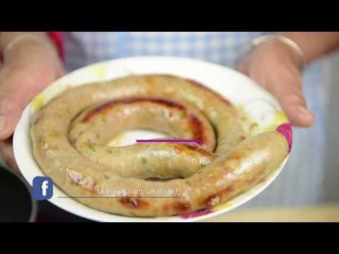 Sakafo Malagasy:  homemade sausage / Fanamboarana saosisy