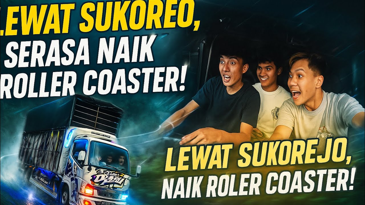 LEWAT JALUR SUKOREJO, BERASA JADI PEMBALAP HAHA