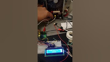 Frecuencimetro de baja frecuencia con arduino #shorts