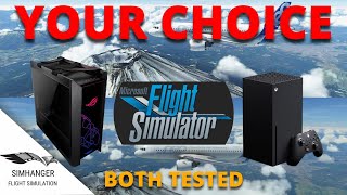 Microsoft Flight Simulator | Xbox or PC | Side by Side Comparison | Which one is right for you?