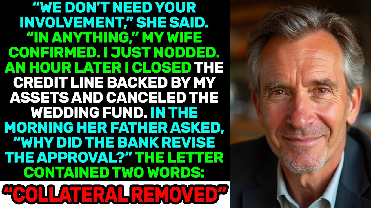 She Said They Didn’t Need Me. My Wife Agreed. The Bank Removed the Collateral**