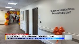 Shelby and Wanda Amos ICU at Piedmont Columbus Regional set to open