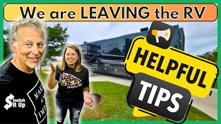 How do you travel home while living the RV Life?