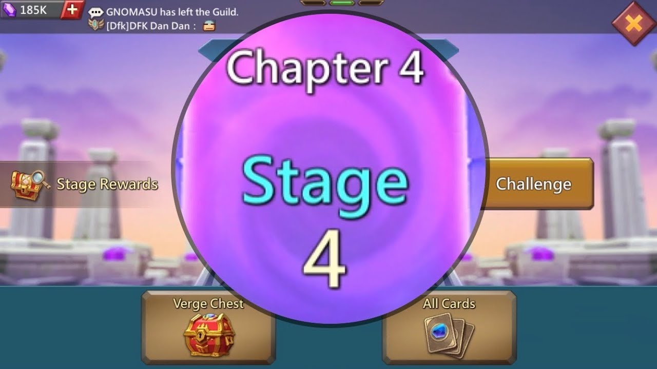Lords Mobile Vergeway Chapter 4 Stage 4