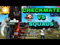 CHECKMATE VS SQUADS❤️🇱🇰 |(RANKED 1 VS 4 moments😱)