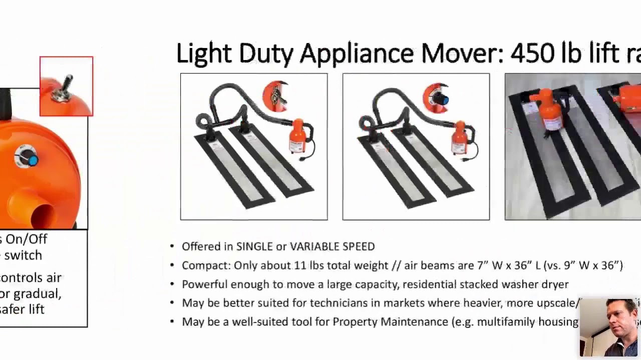 Airsled - Moving Stacked Appliances More Easily - United Appliance