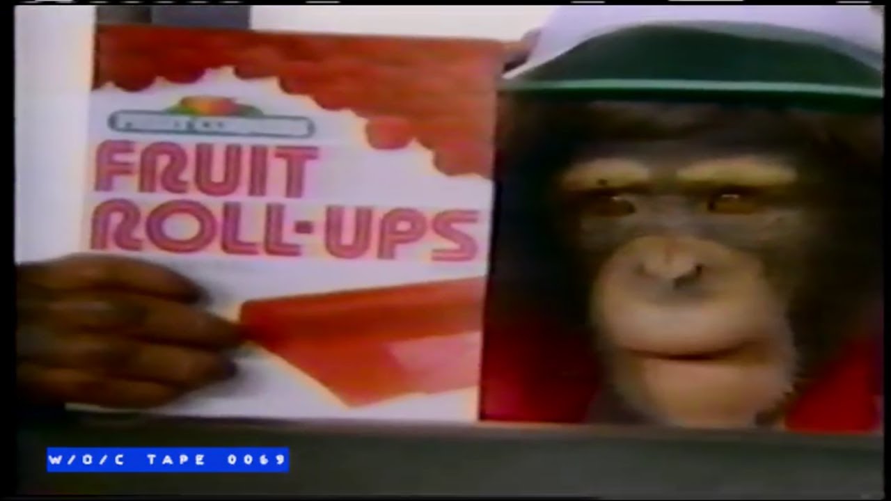 Fruit Corners FruitRoll Ups Snack Commercial 1986 YouTube