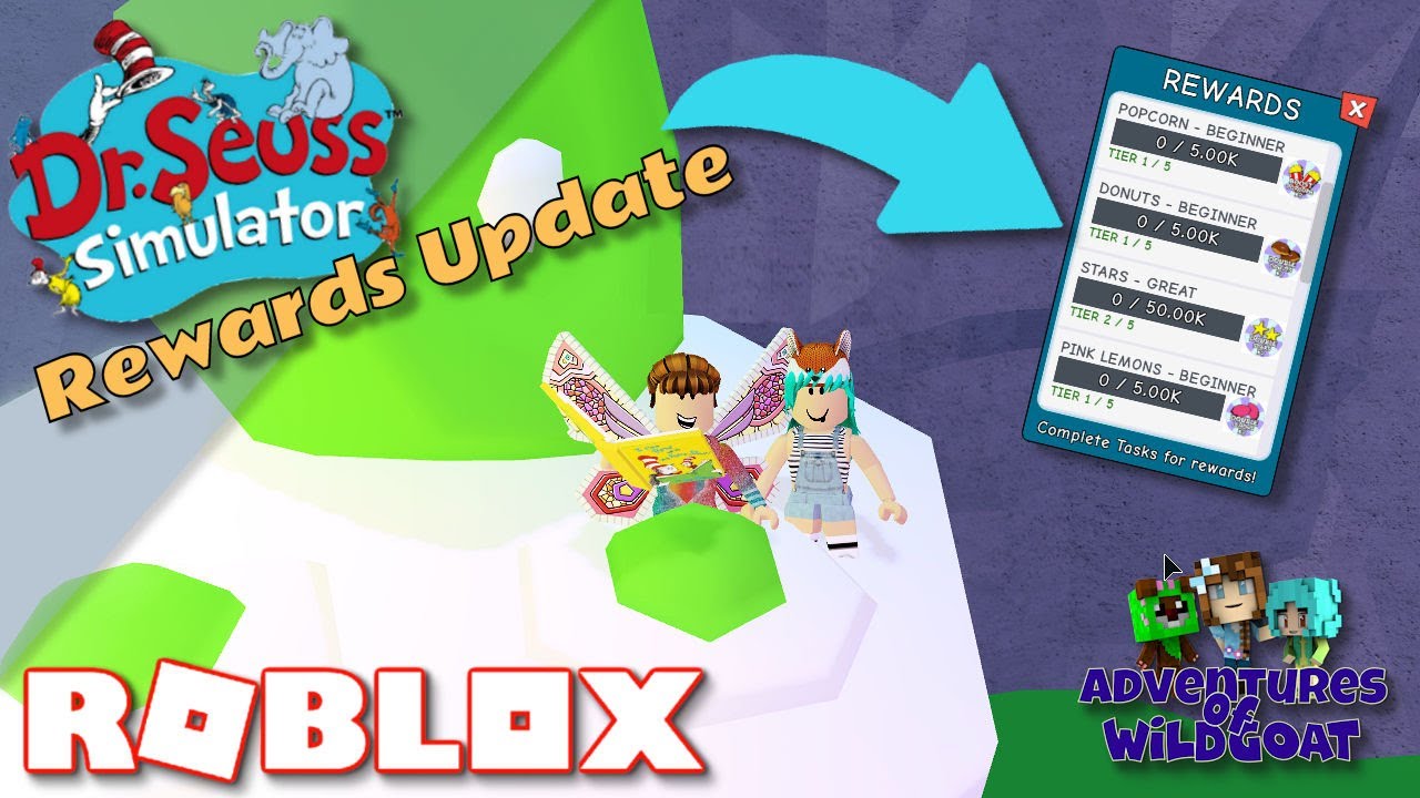 Dr Seuss Simulator Rewards Update Youtube - dr seuss roblox codes