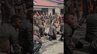Penerimaan Bintara Baru Brimob Polda Kalbar #brimob #polri