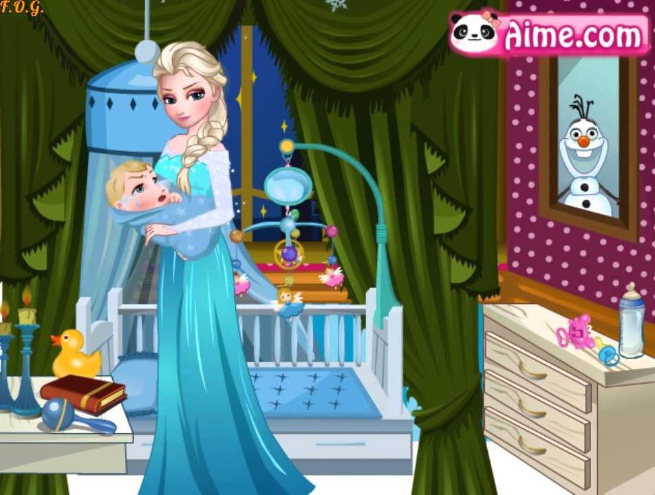 Прохождение frozen. Холодное сердце 4. Уход за Эльзой.