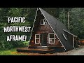 Pacific Northwest A-frame Cabin w/ Woodfire Hottub! | Full Airbnb A- Frame Tour