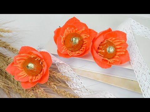 Vídeo: Com Fer Flors Amb Caramels I Paper Ondulat