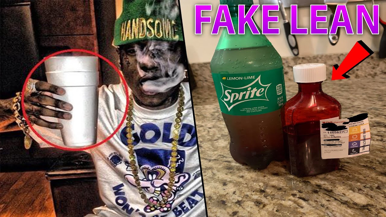 How To Make Fake Purple Lean Sipping FAKE LEAN... - YouTube
