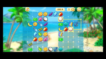 Onet Paradise: connect 2 tiles - pair matching solving connect link puzzle game Level 19 gameplay