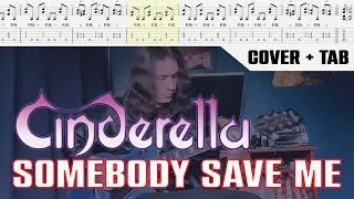 Cinderella - Somebody save me - Guitar cover with tabs
