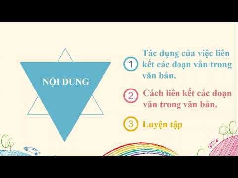 Video Văn 8.Tiết 17: Liên kết các đoạn văn trong văn bản - youtube