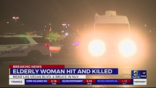 Woman killed in crash along Las Vegas Boulevard, police say