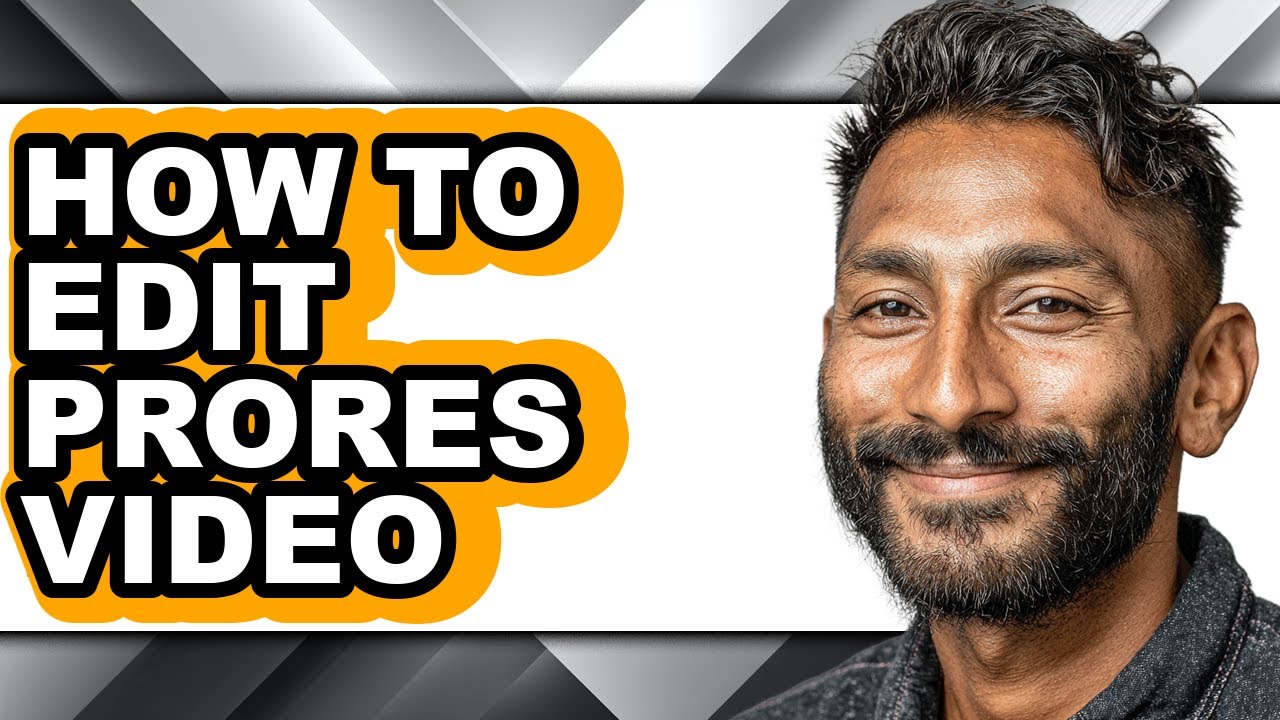 How to Edit Prores Video (only Way) - YouTube