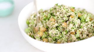 Broccoli and Raisin Couscous Salad- Healthy Appetite with Shira Bocar