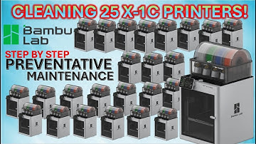 Bambu X1-Carbon Routine Maintenance!