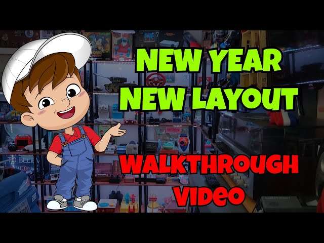 Happy New Year with New Layout and Walkthrough Video