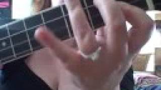 Edelweiss chords for baritone ukulele - instructional