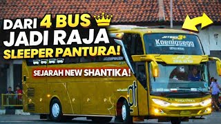 Dari 4 Bus Jadi Raja Sleeper Pantura! Sejarah PO New Shantika yang Jarang Diketahui