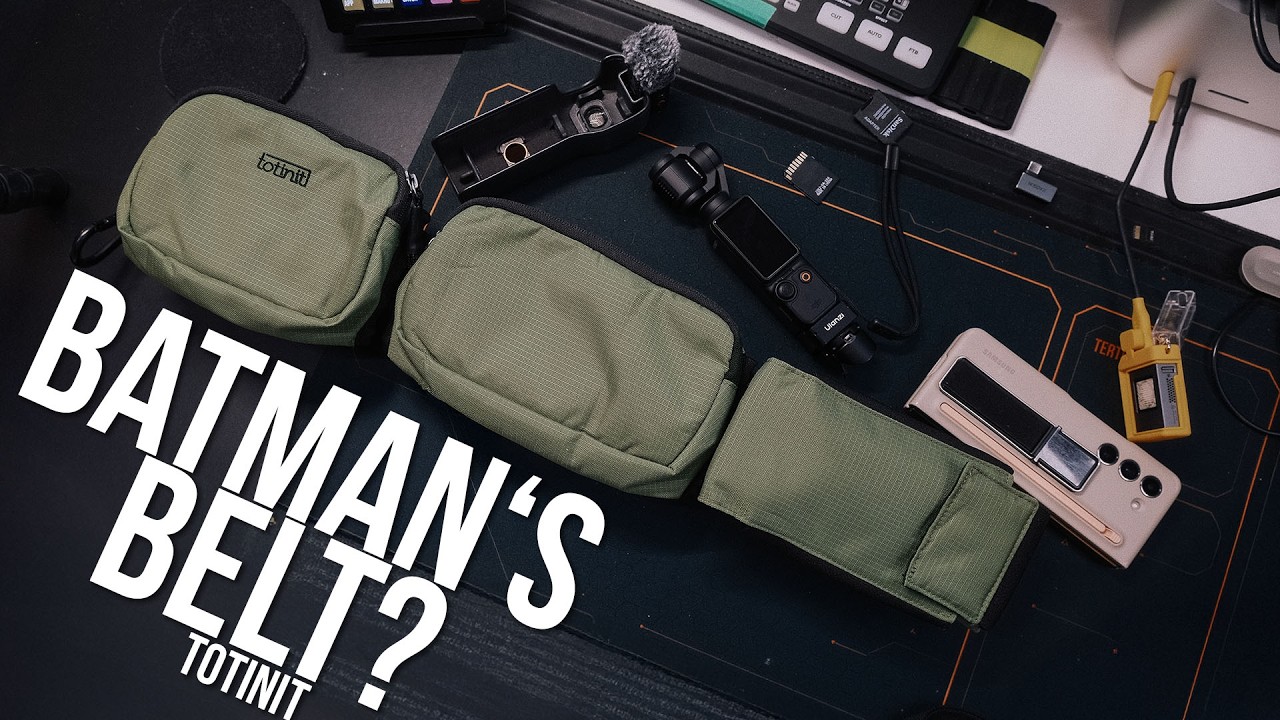 This Sling Bag Is Batman's Utility Belt (But Not For Me) - YouTube