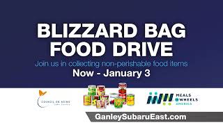 Blizzard Bag Food Drive- Ken Ganley Subaru Wickliffe