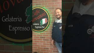 Mayor Digirolamo Visits Caffe Giovanni In Neighboring Bristol Borough.