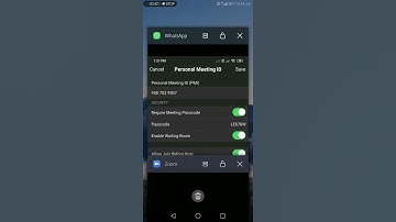 How to join a zoom meeting with Given id and password
