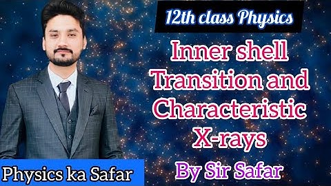 Inner shell transition and characteristic x-rays | Part B | CAT scanner | uses of X-rays