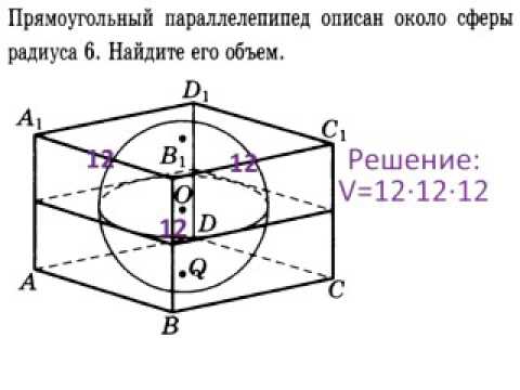 Куб описан около сферы радиуса 12.5 найдите. Прямоугольный параллелепипед описан около сферы радиуса 2.5. Прямоугольный параллелепипед описан около сферы. Куб описан около сферы. Параллелепипед описан около сферы.