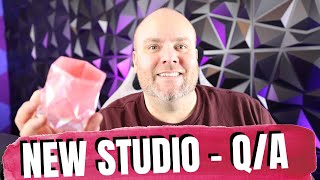 I moved, setting up a new studio and ask me questions for the next video!