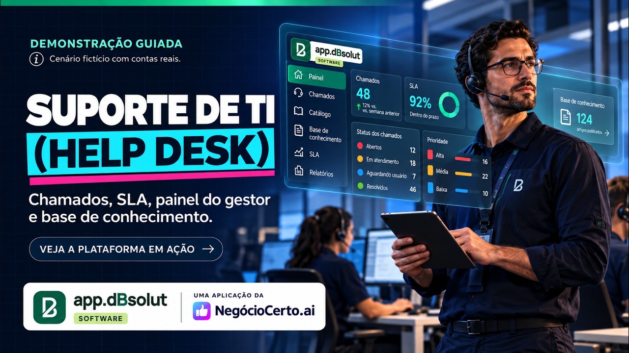 Suporte de TI (help desk)