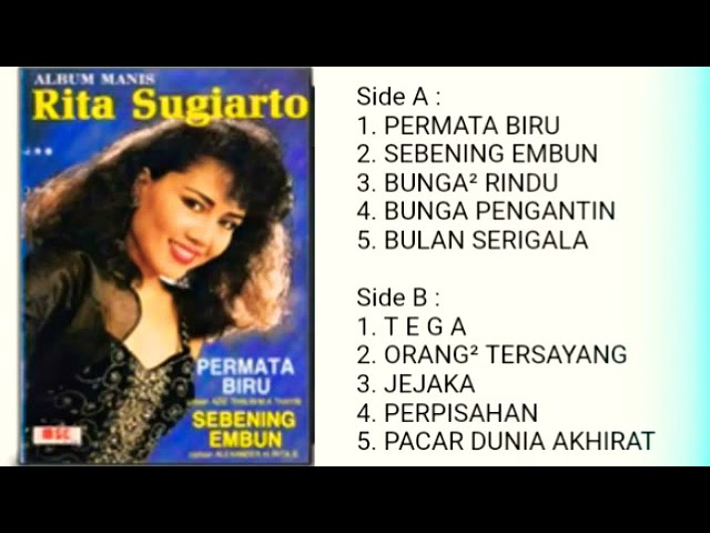 PERMATA BIRU by Rita Sugiarto. Full Single Album Dangdut Original. class=