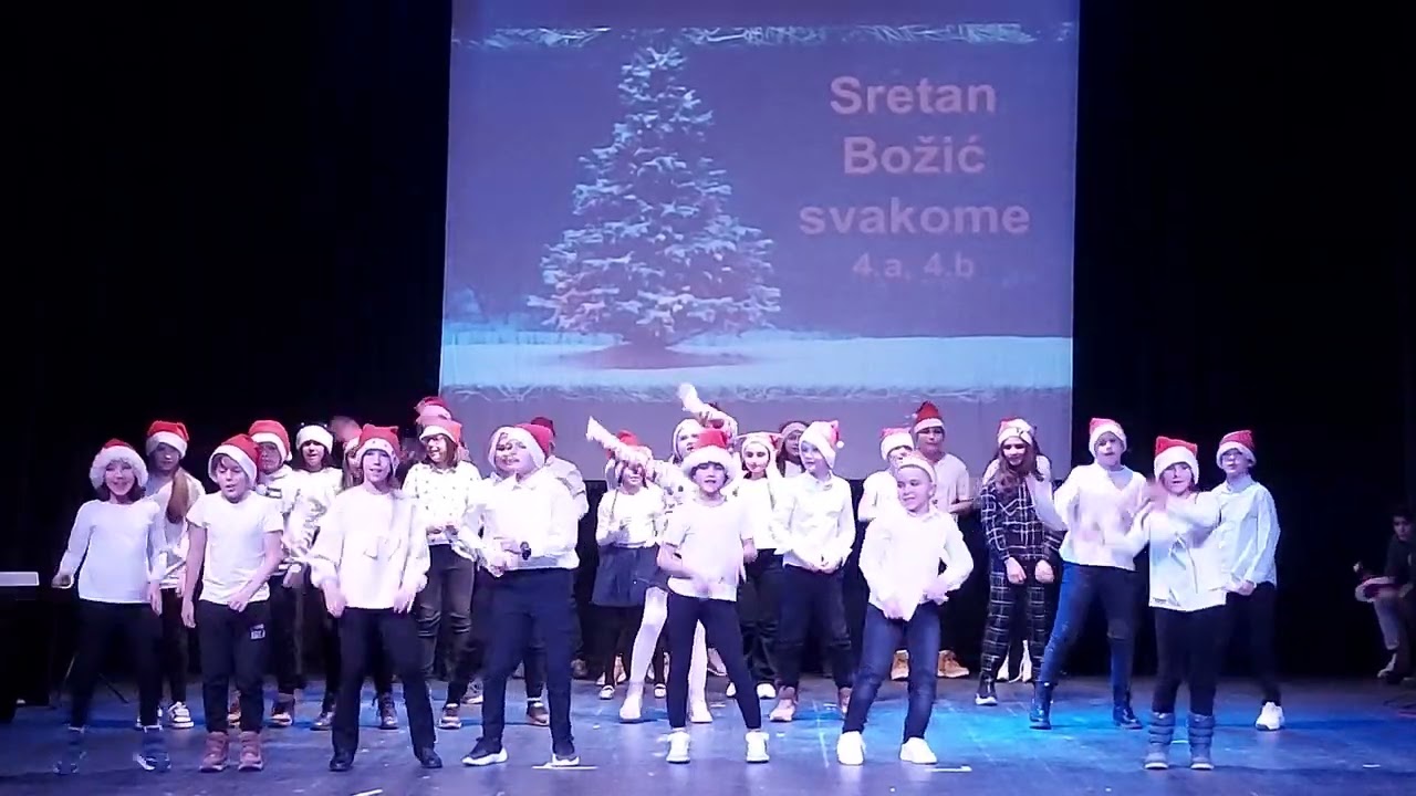 OŠ FKF - Božićna priredba 22.12.2022. - Santa Claus rock, Sretan Božić svakome