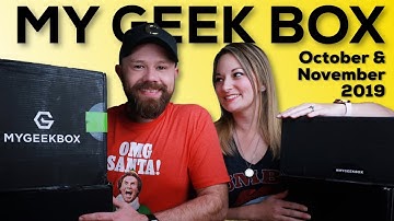 My Geek Box | October & November 2019